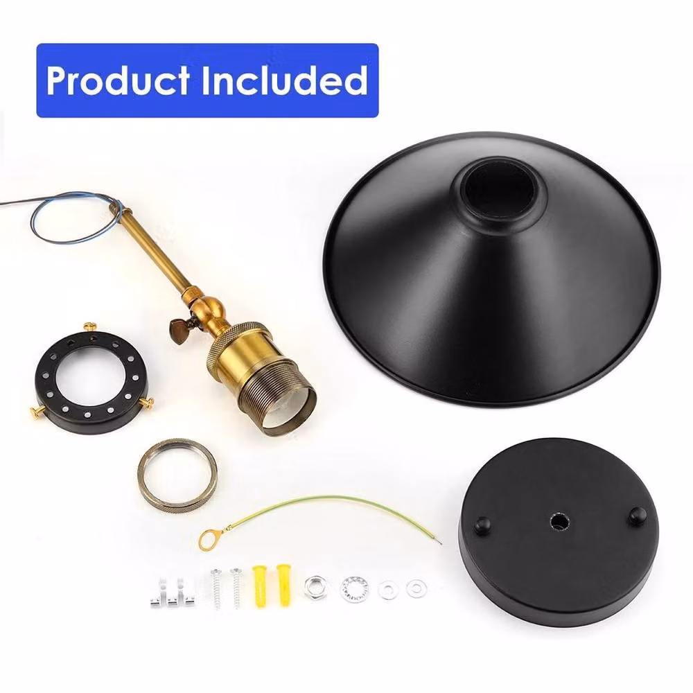 Kelvenix Industrial Metal Wall Light in Black and Copper with Adjustable Cone Design – 3