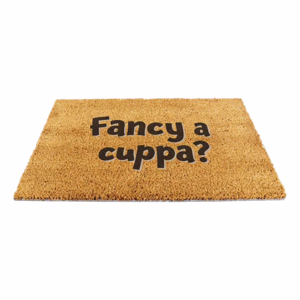 Artsy Mats Fancy A Cuppa Doormat in Brown, W/D: 60 x 40 cm – 3