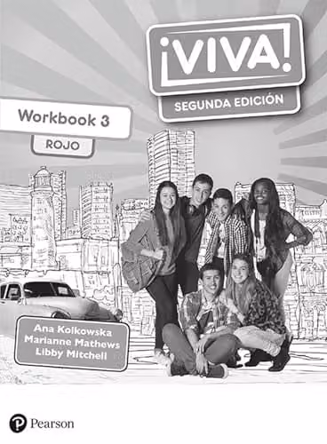 Pearson Education Viva! 3 Rojo Segunda Ediçion Workbook Pack of 8