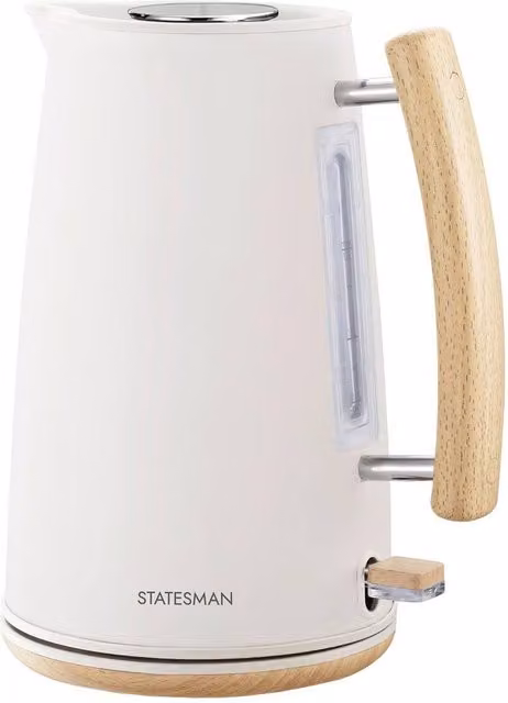 Statesman 1.7 l Scandi Kettle in Beige/White