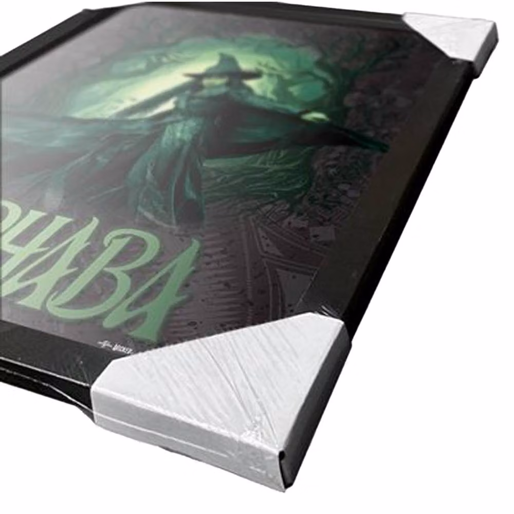 Wicked Elphaba Glow Framed Paper Poster in Black – 3