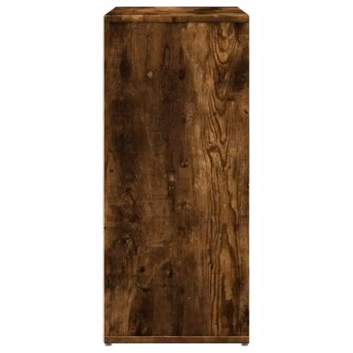 vidaXL Set of 2 Modern Sideboards in Smoked Oak Brown, W/D/H: 60 x 31 x 70 cm – 6