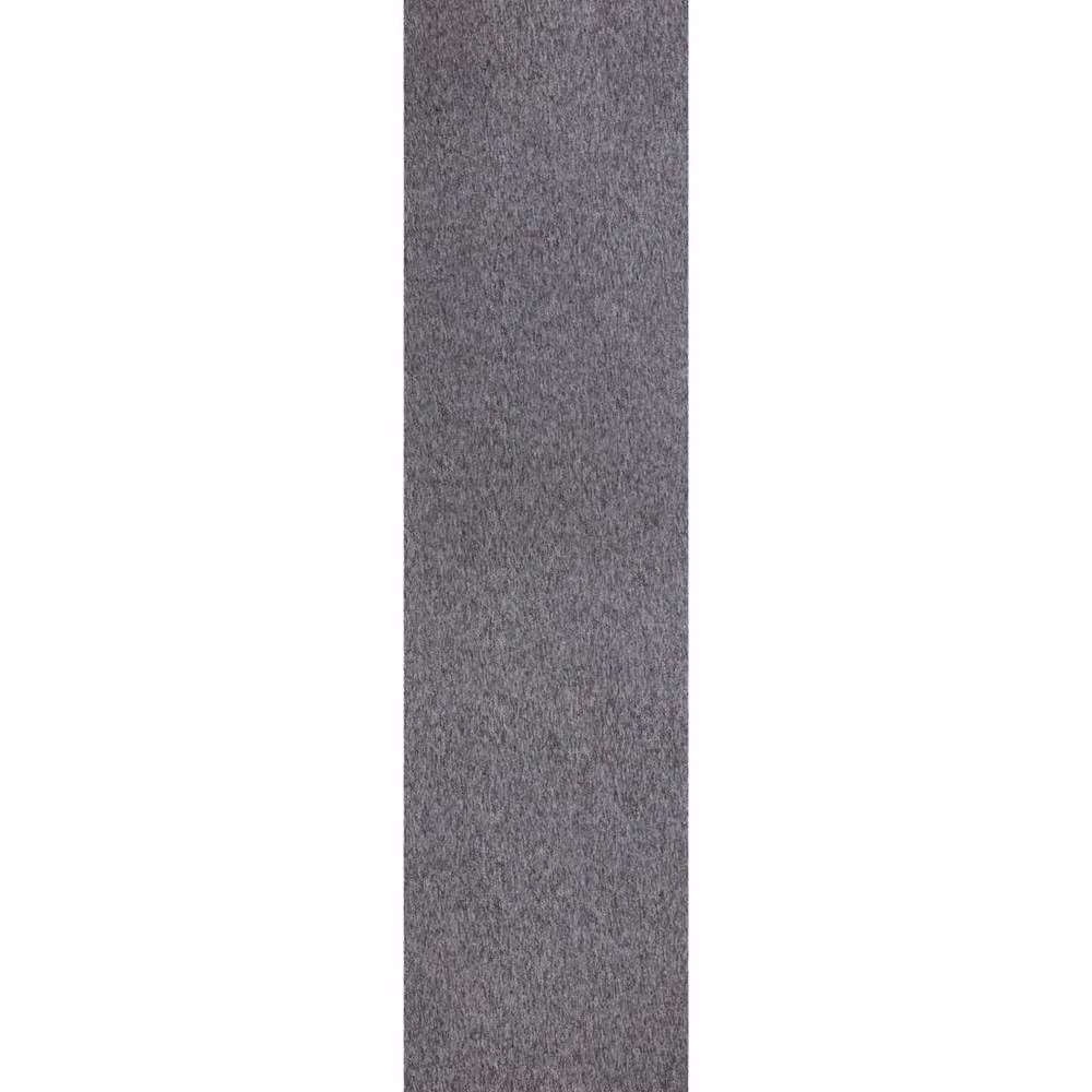 THE RUGS Flex Collection Solid Design Low Pile Living Room Rug in Grey, W: 240 cm, D: 340 cm – 4