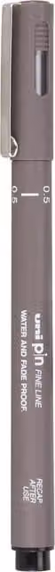 Uniball Fineliner Drawing Pen in Grey