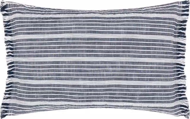 Make It A Home Blue Striped Rectangular Outdoor Cushion