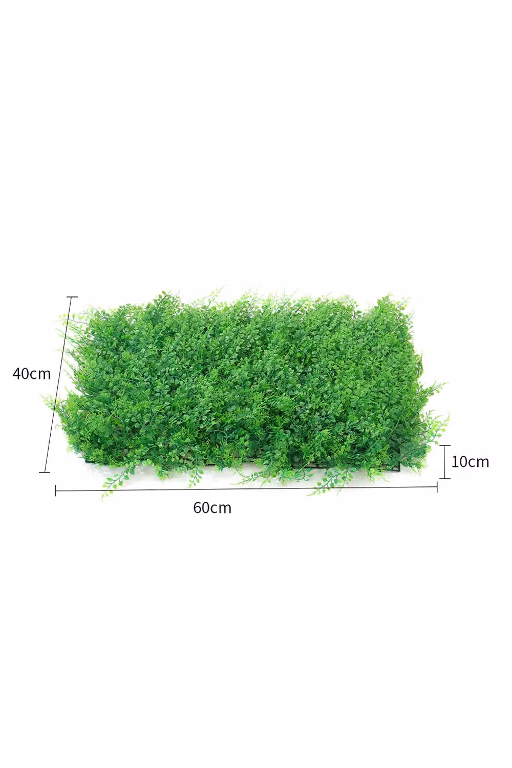 Living and Home Green Artificial Grass for Floor or Wall, W/D/H: 60 x 40 x 10 cm – 2
