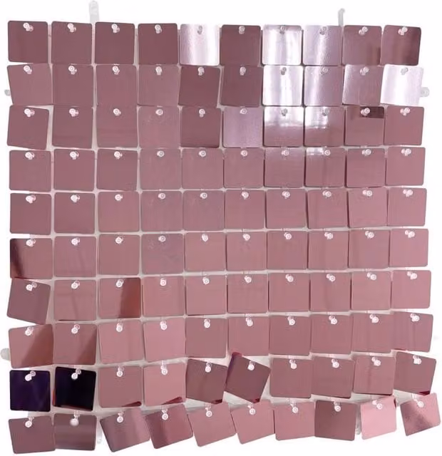 KDMD Pink Sequin Wall Panel Decorative Ornament – 1