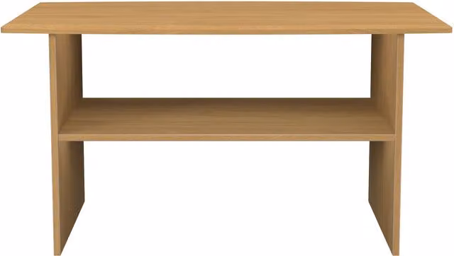 Ready Assembled 2 U Carlton Coffee Table in Natural Wood