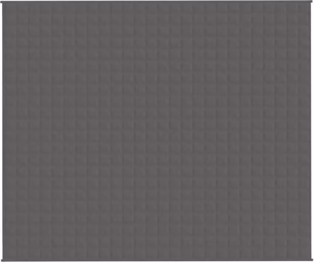 Berkfield Home Grey Soft Weighted Blanket with Glass Beads, W: 220 cm, D: 260 cm, 13 kg – 1