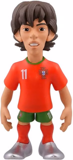 Portugal FC Joao Felix MiniX Football Figurine, Multicolour Plastic Tabletop Decor – 1