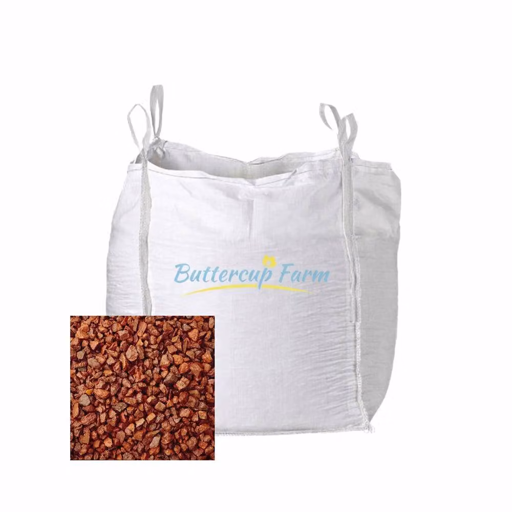 Buttercup Farm Red Flame Premium Decorative Stone Gravel Aggregate Bulk Bag, 850 kg – 2