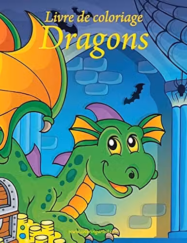 Createspace Dragons 1: Volume 1 Colouring Book for Children, Multicolour