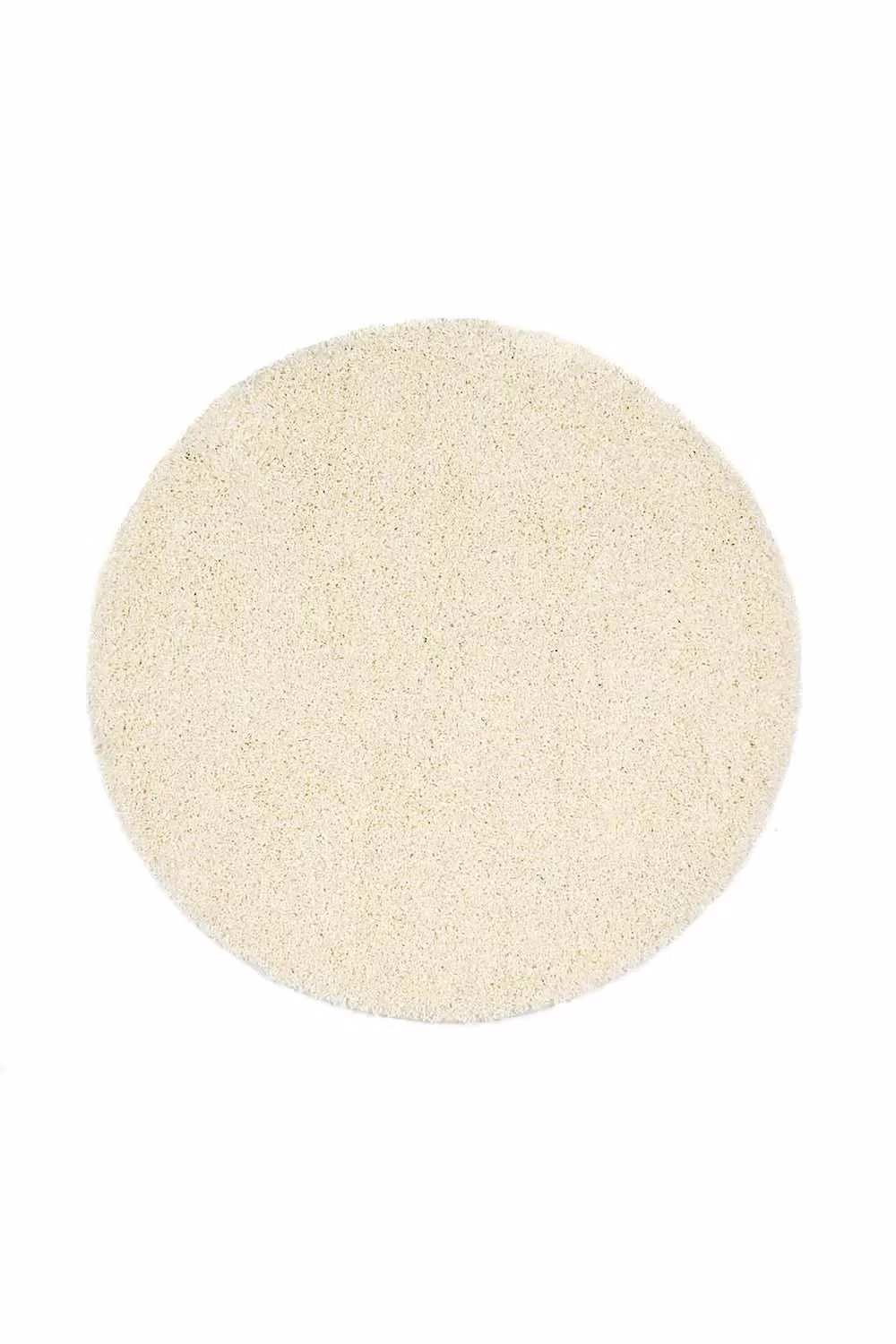 My Mat Buddy Round Rug in White, Diameter: 100 cm – 2