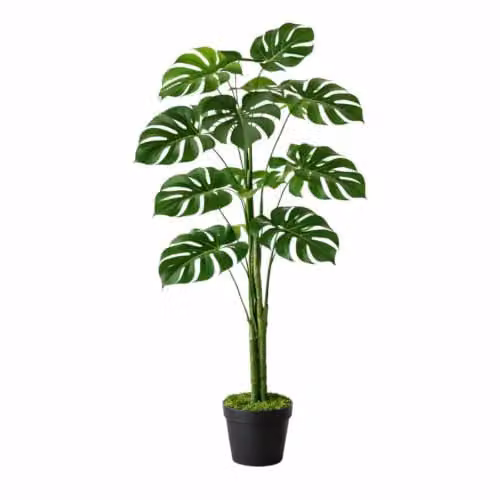 Leaf Large Green Artificial Monstera Plant, Height: 120 cm – 1