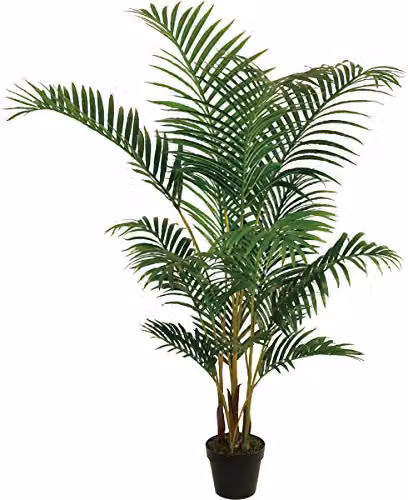 Best Artificial Areca Palm Tree in Green and Black, Height: 150 cm – 1