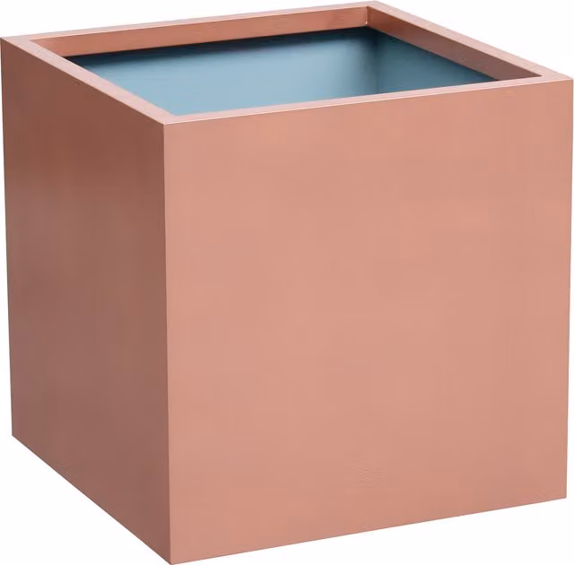 Primrose Galvanised Steel Tub Planter in Red and Pink