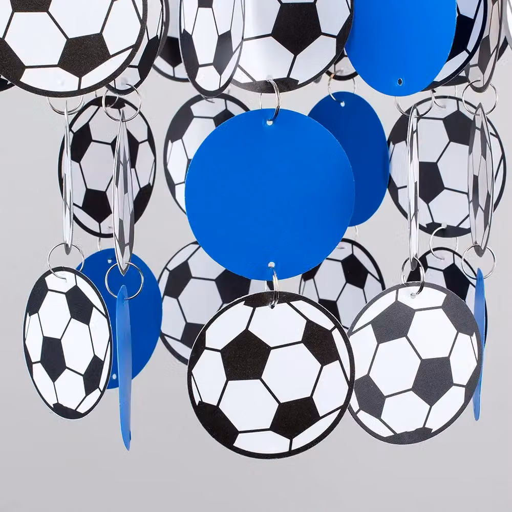 ValueLights Football Blue Ceiling Pendant Shade – 3