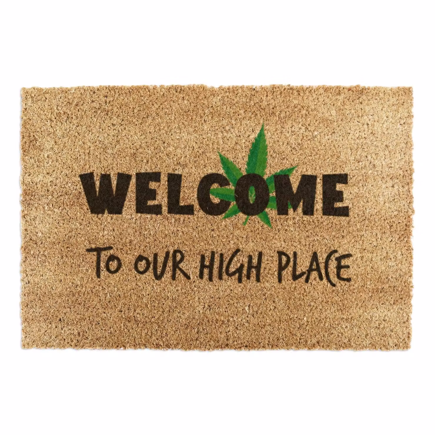 Artsy Mats Welcome To Our High Place Doormat, Brown, W: 90 cm, D: 60 cm – 2
