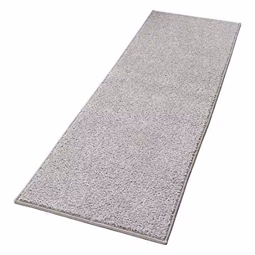 Hanse Home Pure Modern Plain Grey Rectangular Rug, W/D/H: 80 x 400 cm – 2