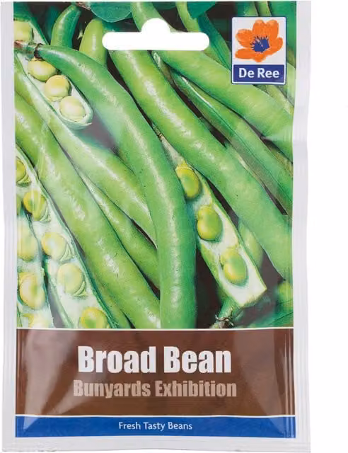 De Ree Bunyards Exhibition Broad Bean Vegetable Seeds