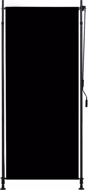 Berkfield Home Outdoor Roller Blind with Crank in Anthracite Black, W: 100 cm, H: 270 cm – 1