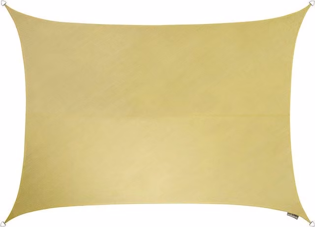 Kookaburra Rectangular Knitted Breathable Sun Shade Sail, Sand