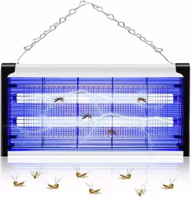 FLAVORA 40W Electric Indoor Insect Bug Zapper in White – 1