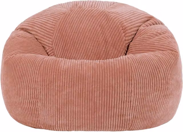 ICON Kingston Classic Corduroy Beanbag 2 Pack in Light Pink – 1