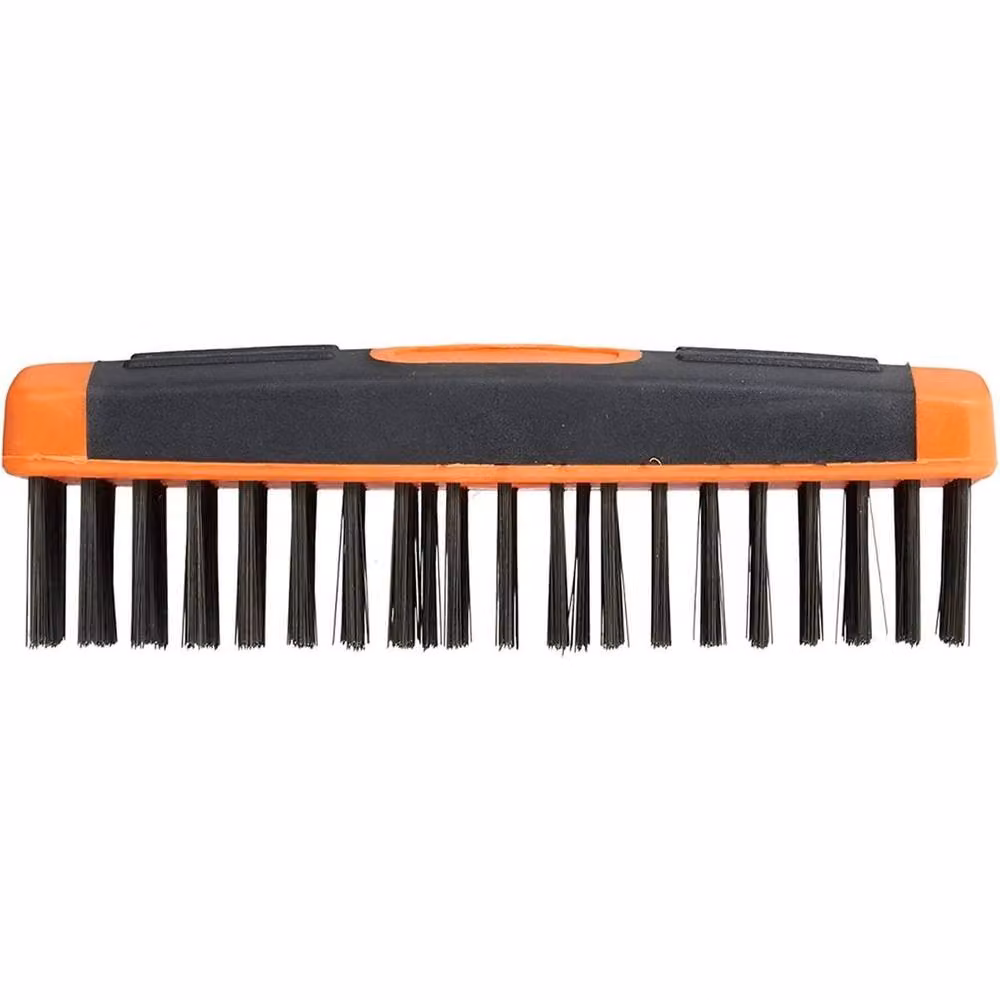 PAWNORA 3 in 1 Manual Patio Cleaning and Weed Brush in Orange – 2