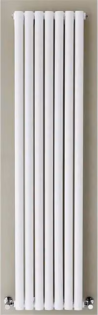 Clifton White Vertical Double Panel Radiator H x W: 160 x 42 cm – 1