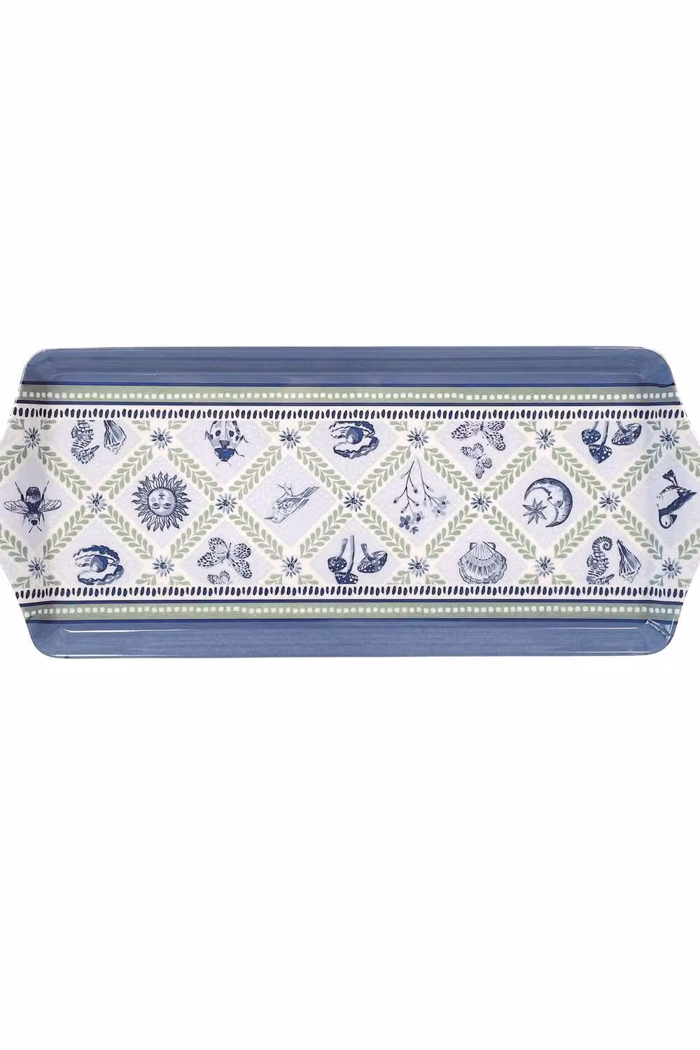 Ulster Weavers Coastal Treasures Small Rectangular Melamine Tray in Blue and Green – 2