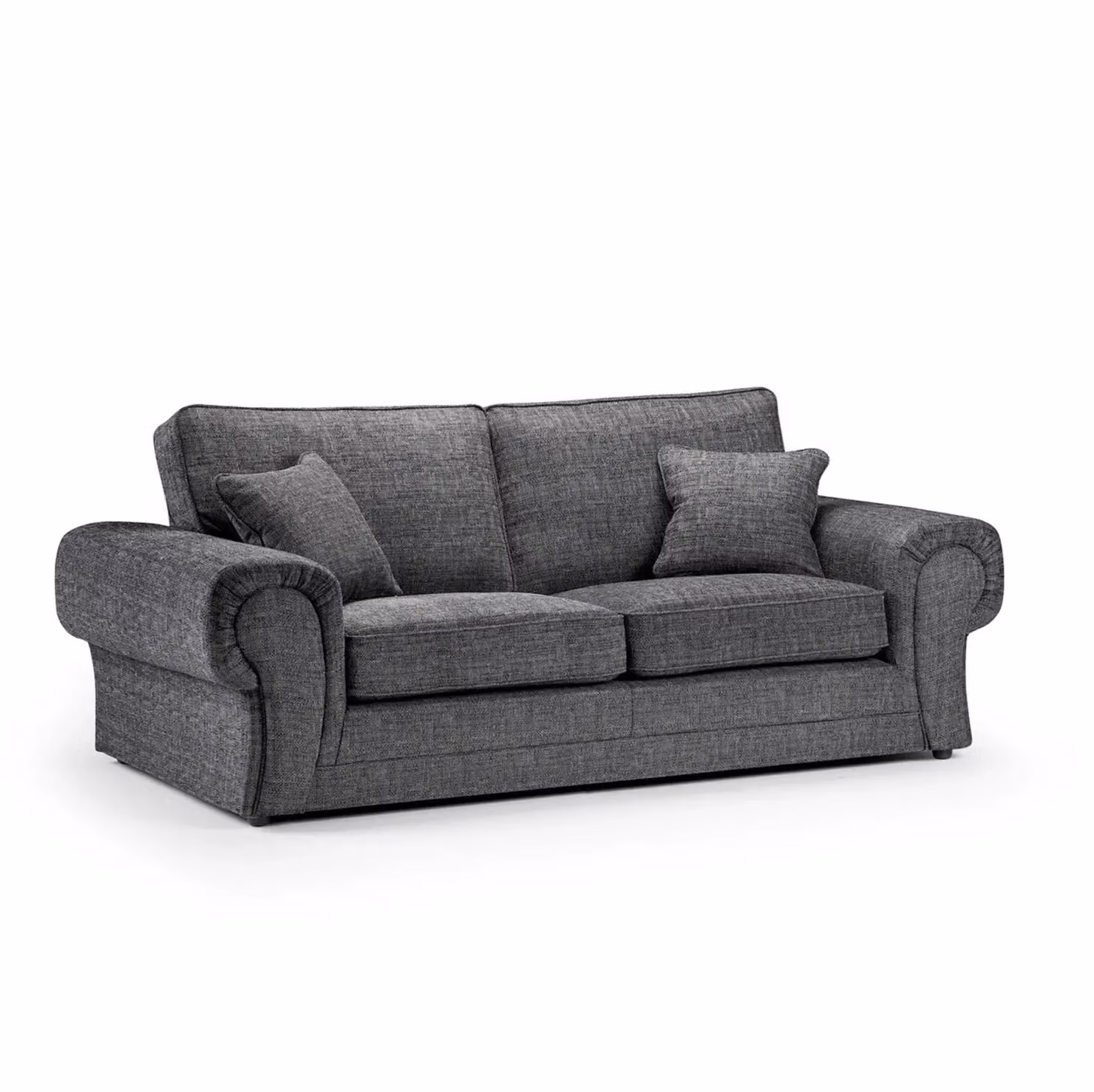 Snugg Furniture UK Limited Wilcot 3+2 Seater Fabric Sofa Set in Grey – 2