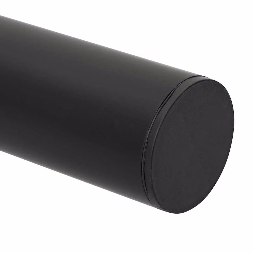 Berkfield Home 2 Pack Telescopic Metal Table Legs in Matt Black, Height: 710 mm - 1100 mm – 3