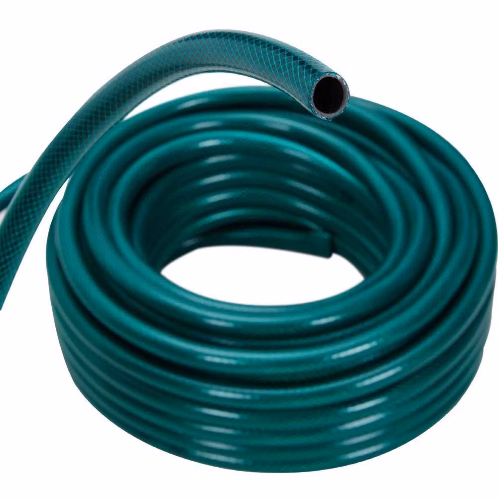 KORVIXA Green PVC Garden Hose Pipe, 25m, 12mm – 3