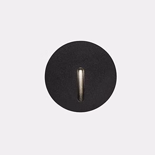 Netlighting LEDS C4 Bat Round Recessed Outdoor LED Wall Light, Grey, IP65, 2.2W, 3000K Warm White