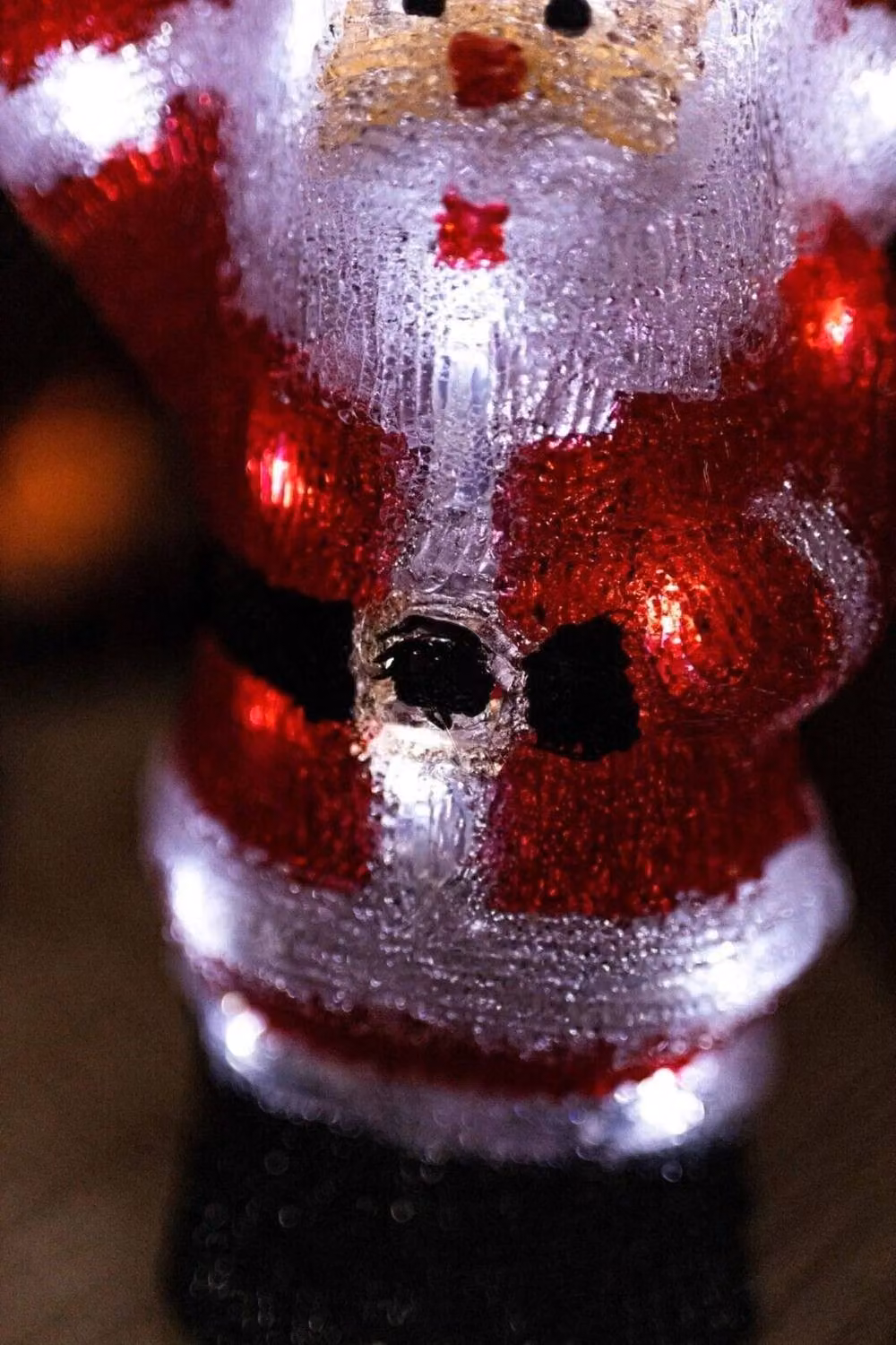 Marco Paul Pre-Lit Red and White Santa Claus Christmas Decoration – 4