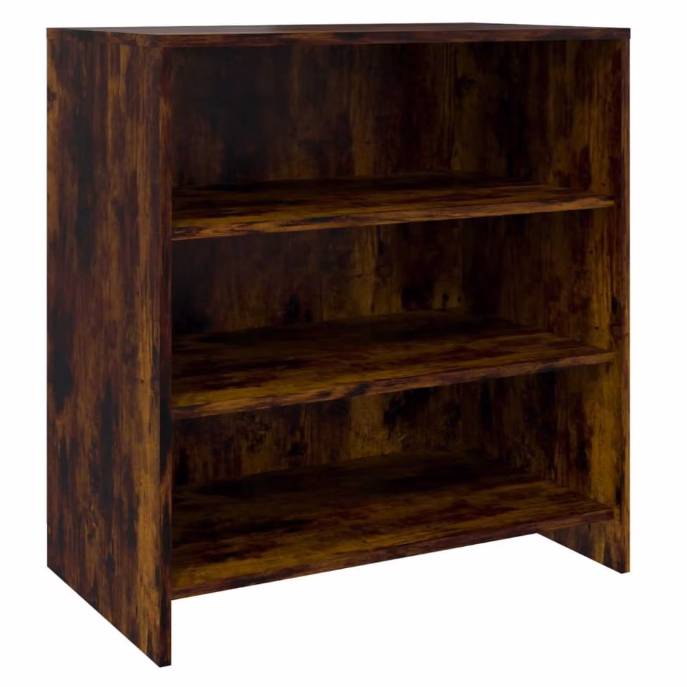 Berkfield Home Smoked Oak Sideboard in Brown, W/D/H: 70 x 40.5 x 75 cm – 3