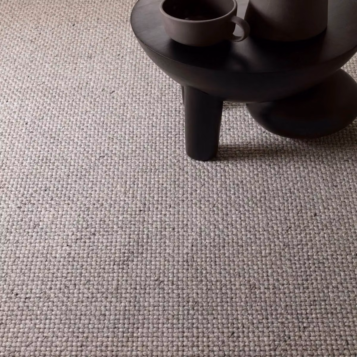 The Rug Shop UK Grey Modern Hand Made Plain Rectangular Area Rug W: 200 cm, D: 290 cm – 3