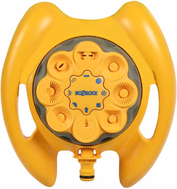 Hozelock Vortex Multiway Sprinkler in Yellow