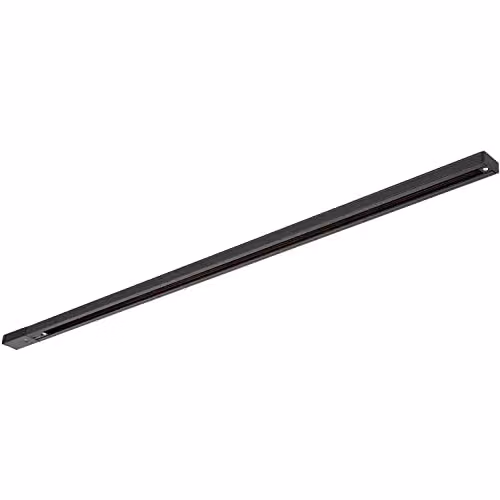 Loops 1m Single Circuit Commercial Lighting Display Track in Black