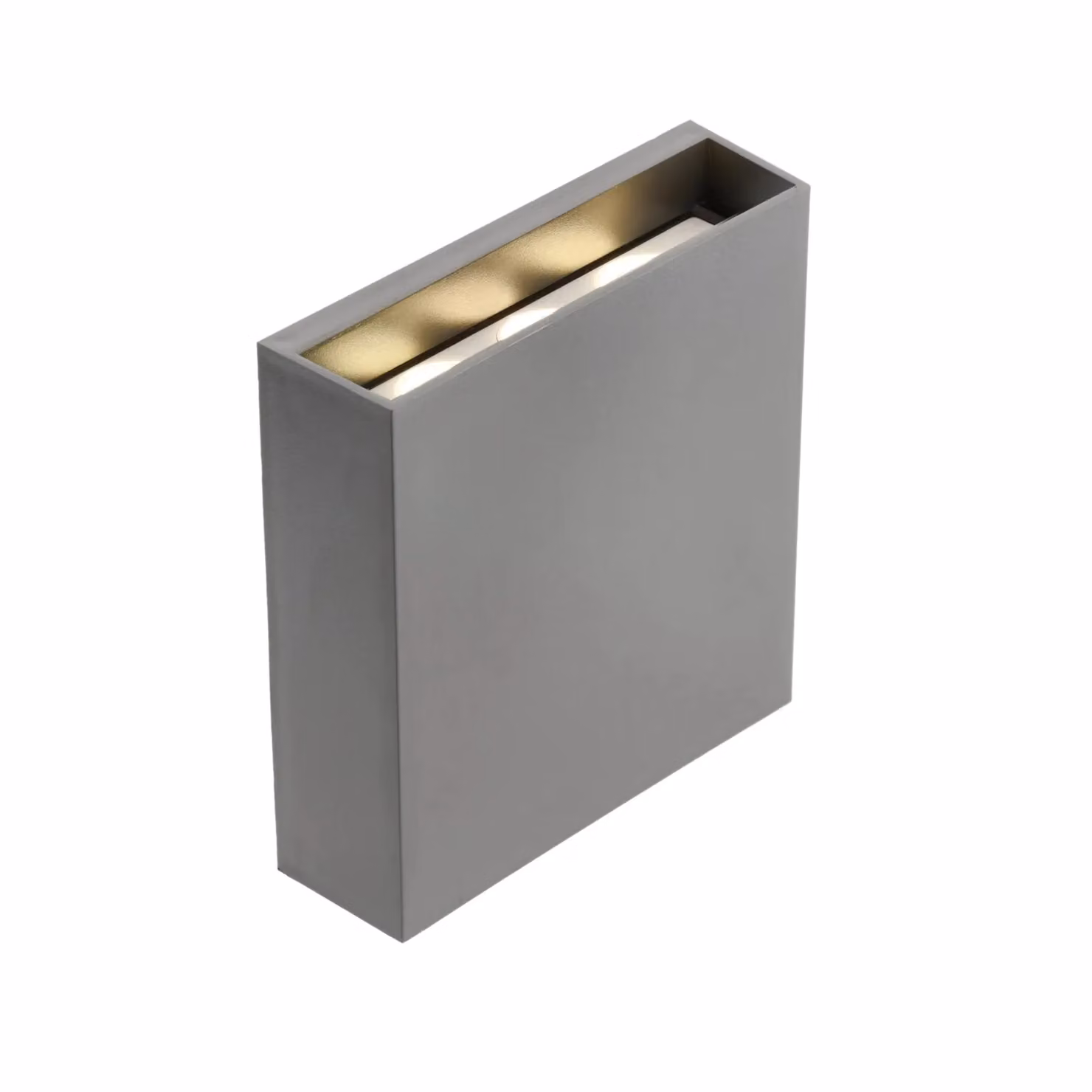 CGC Lighting Sian Modern Rectangular Outdoor LED Wall Light in Grey – 2