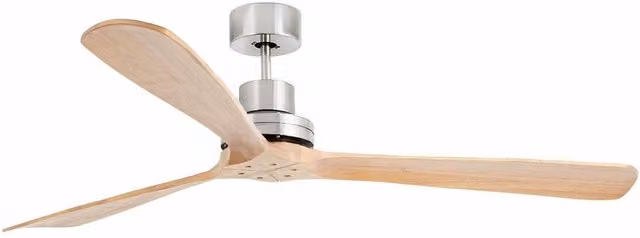 Faro Lantau-G Pine Ceiling Fan in Brown with Remote Control