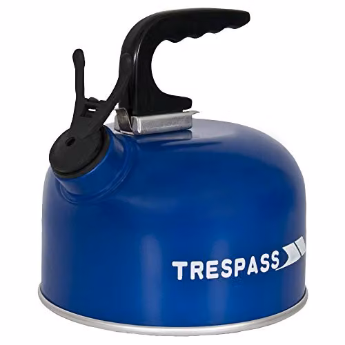 Trespass Boil Aluminium Kettle, 1 Litre, Blue