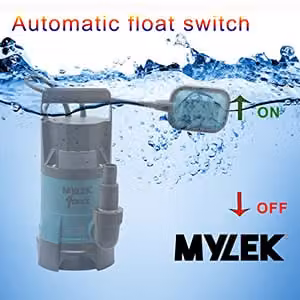 Mylek 400W Electric Submersible Water Pump in Blue – 4