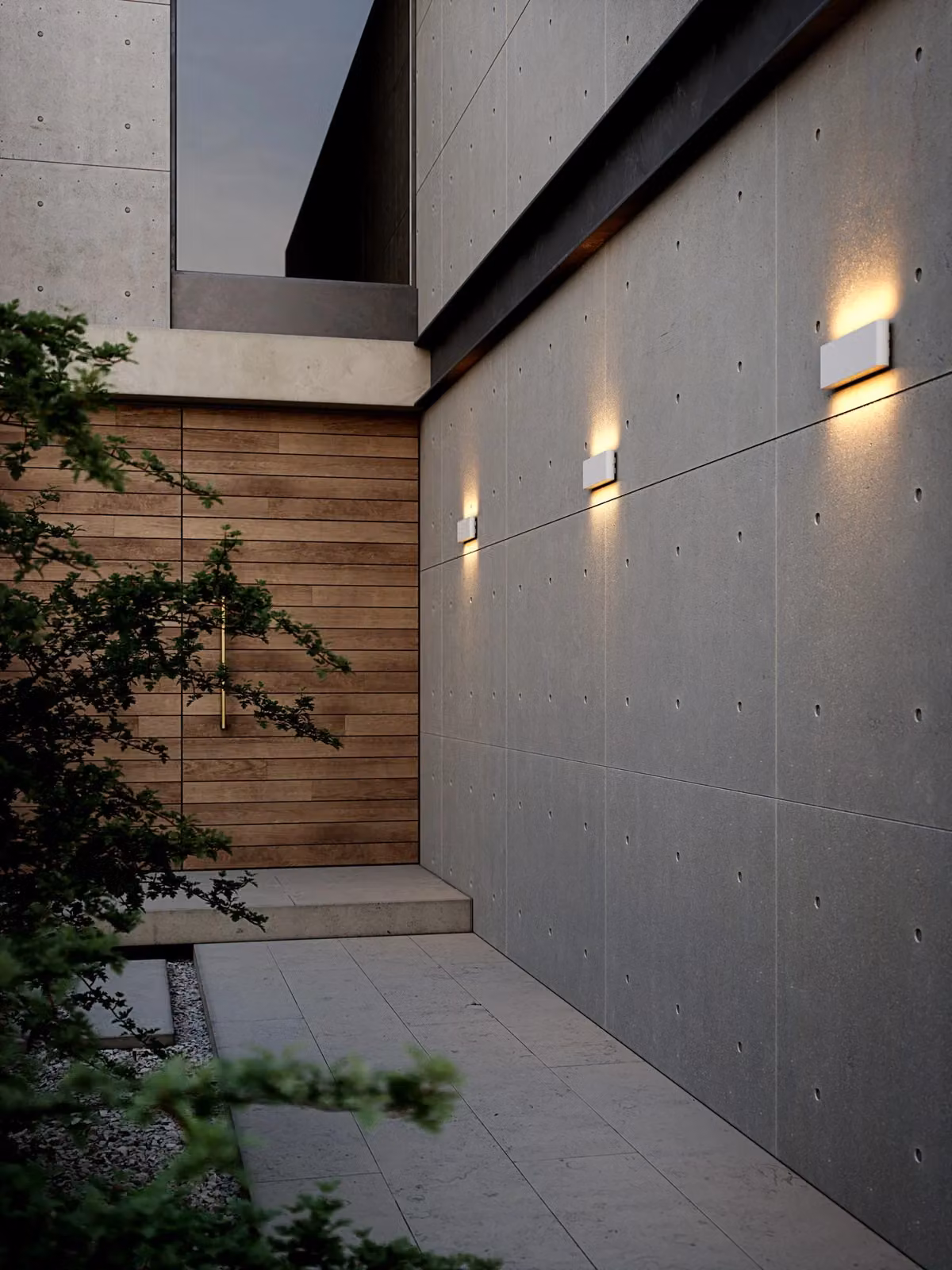 Nordlux Kinver LED Outdoor Wall Light, White Metal, IP54, 3000k Warm White – 2