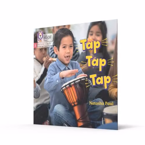 Collins Tap, Tap, Tap: Phase 2 Set 1 Blending Practice Multicolour Paper Book – 2