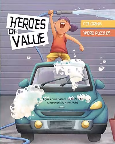 Heroes of Value: Activity Book by iCharacter Limited, Multicolour, W: 25.4 cm, H: 20.32 cm