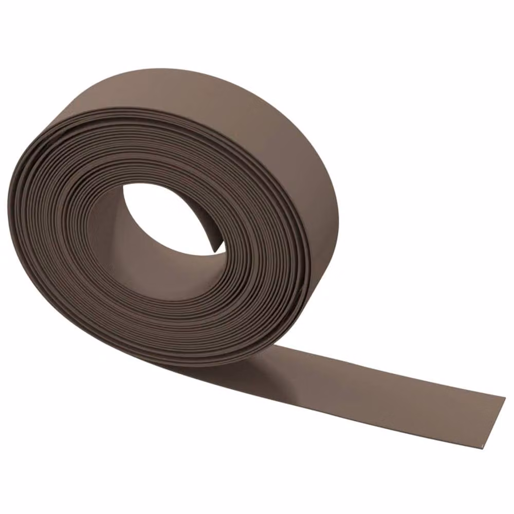 Berkfield Home Durable Brown Polyethylene Garden Edging – 4