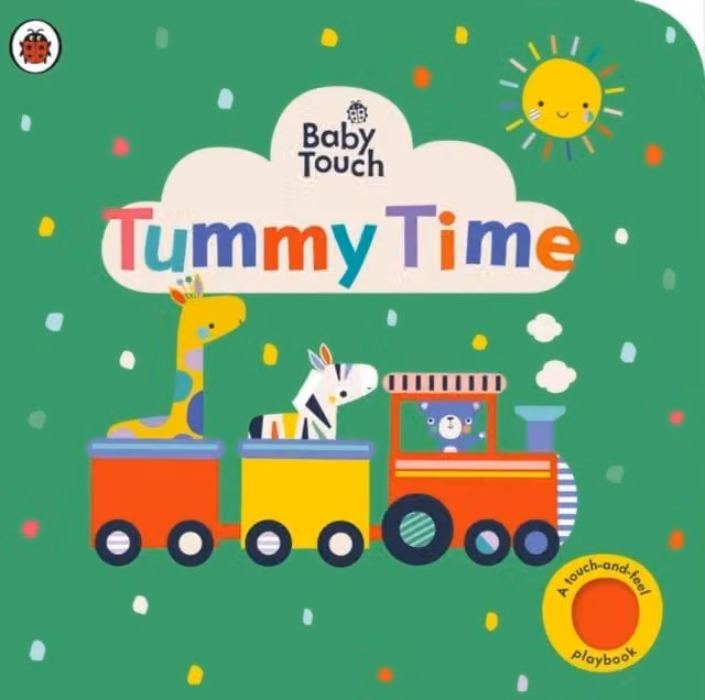 Ladybird Baby Touch Tummy Time Board Book, Multicolour