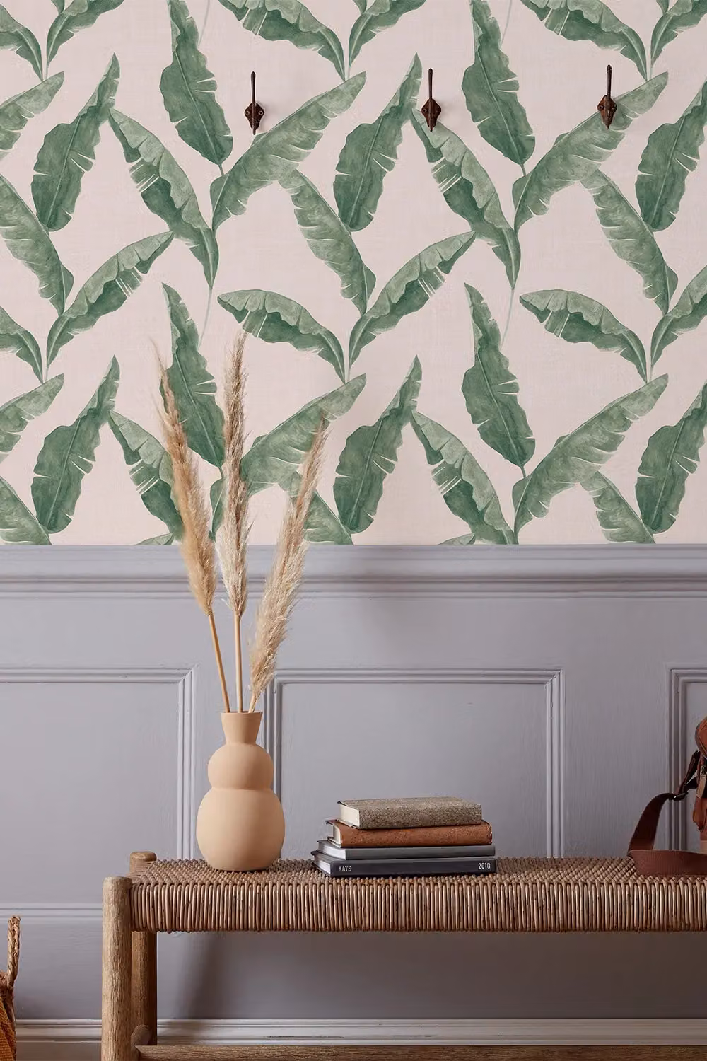 Riva Home Botanical Floral Printed Wallpaper in Blue, Petrol, Pink and Green – 2